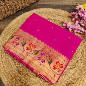 rani pink Paithani