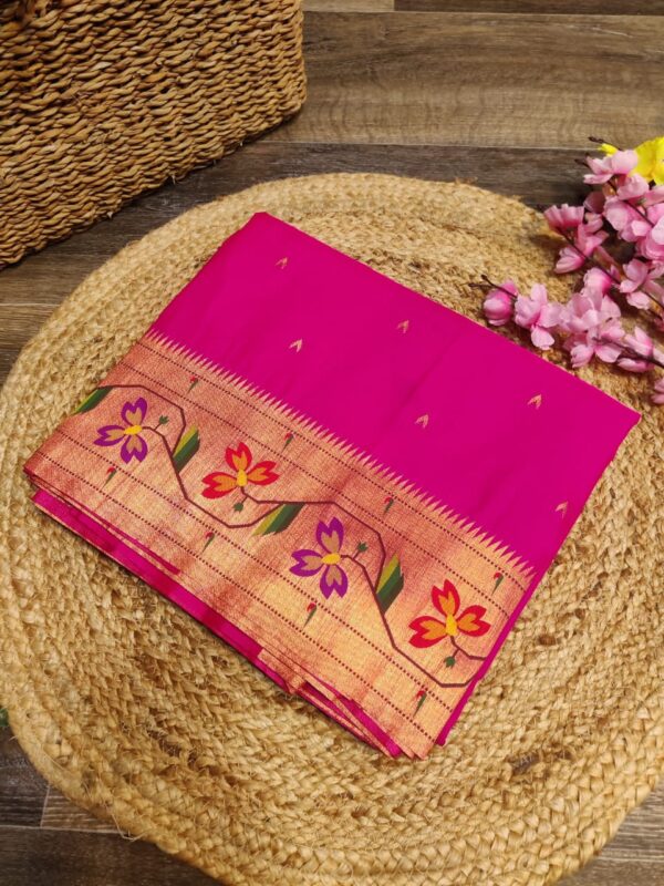 rani pink Paithani